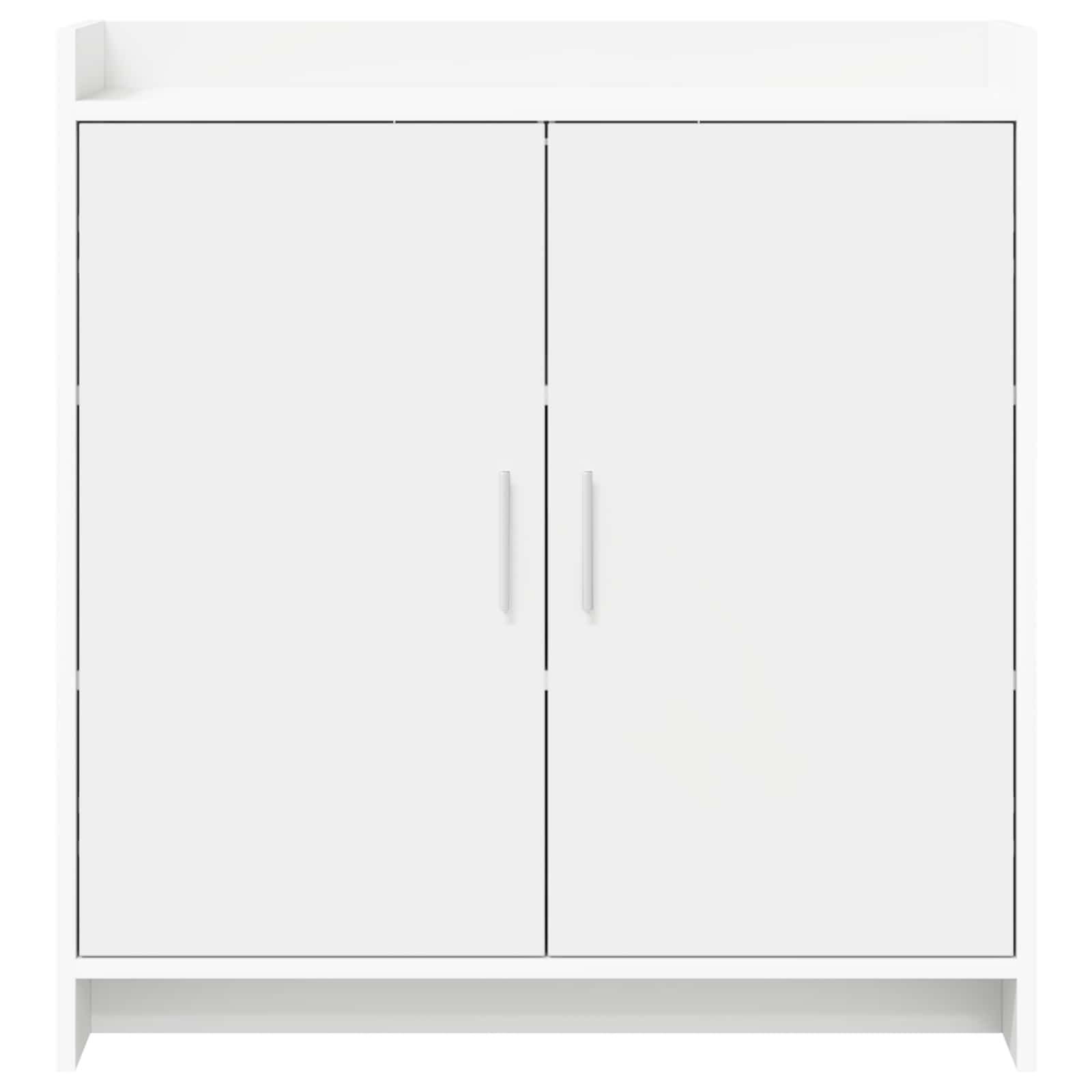 vidaXL Dressoir Wit 72 x 36 x 80 cm Bewerkt hout