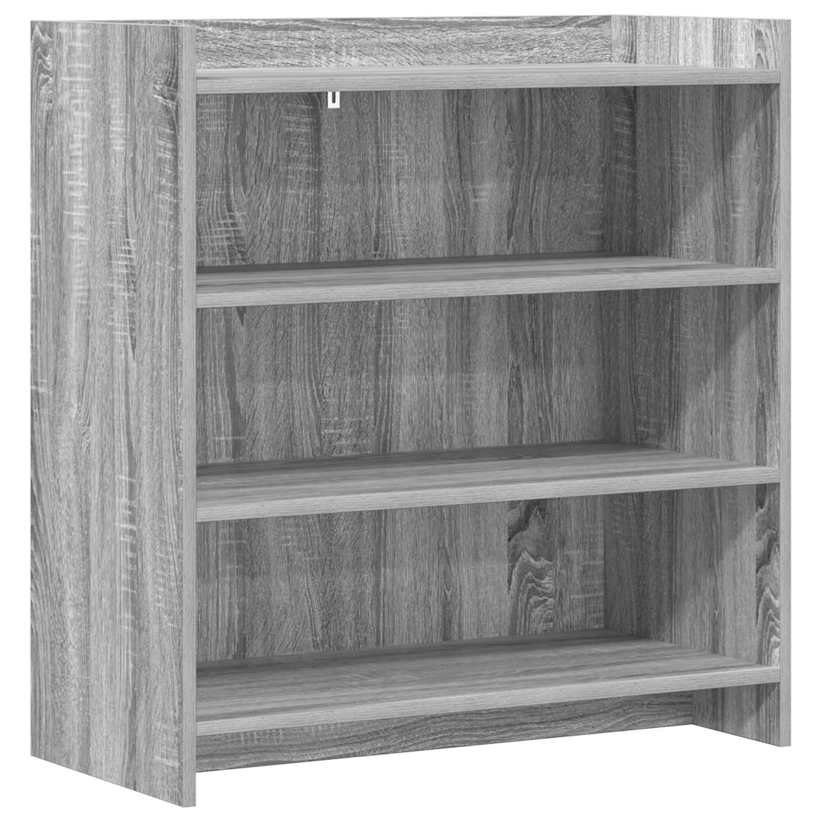 vidaXL Dressoir Wit 75 x 36 x 80 cm Bewerkt hout