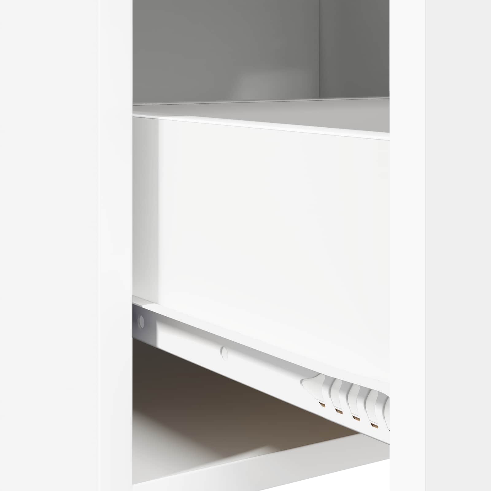 vidaXL Dressoir Wit 75 x 36 x 80 cm Bewerkt hout