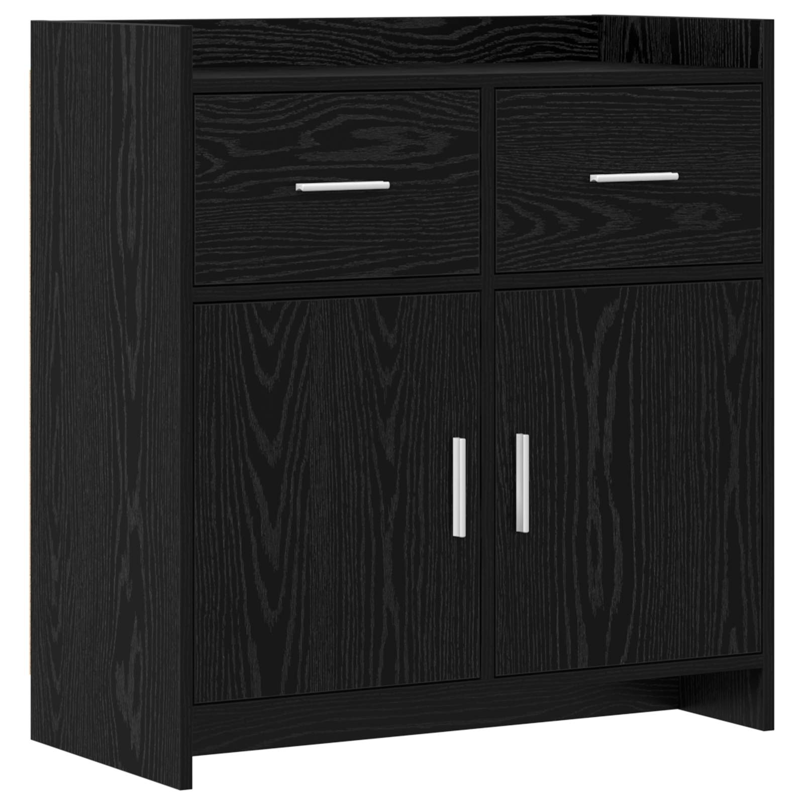 vidaXL Dressoir Wit 75 x 36 x 80 cm Bewerkt hout