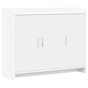 vidaXL Dressoir Wit 98,5 x 33 x 80 cm Bewerkt hout