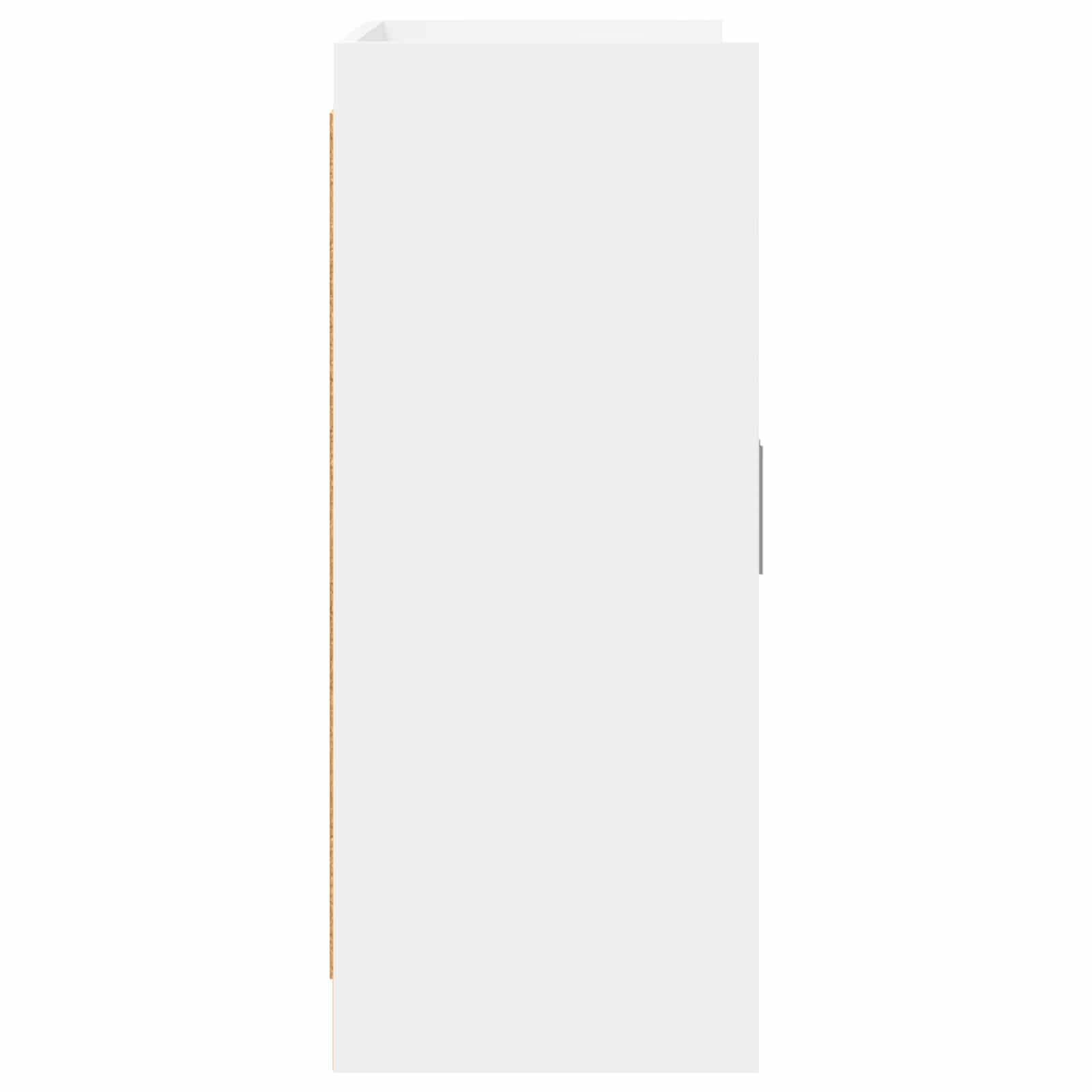 vidaXL Dressoir Wit 98,5 x 33 x 80 cm Bewerkt hout
