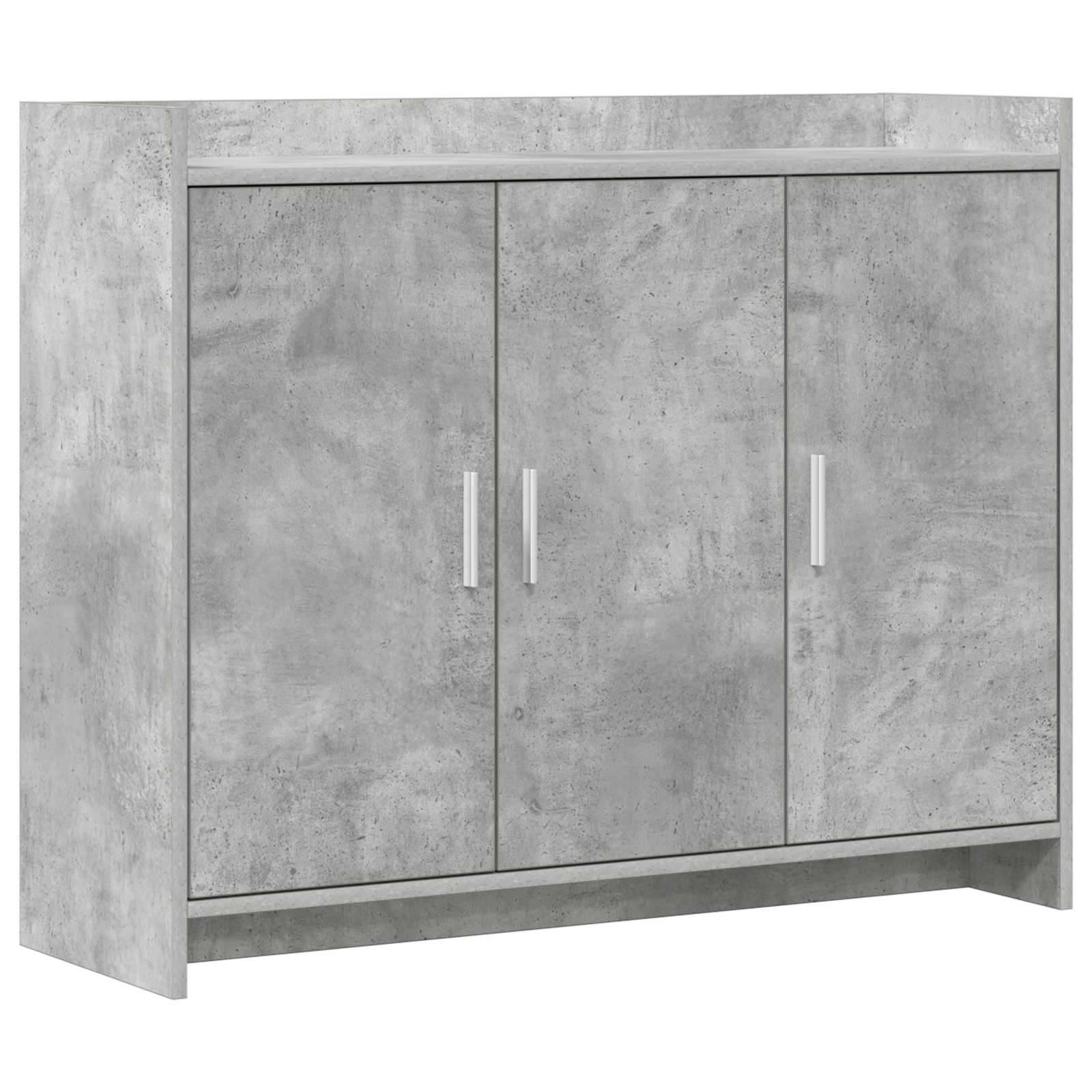 vidaXL Dressoir Wit 98,5 x 33 x 80 cm Bewerkt hout