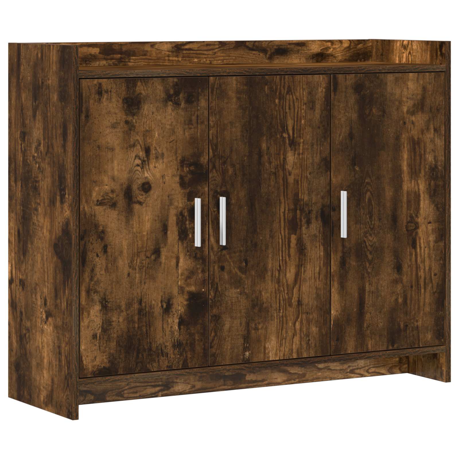 vidaXL Dressoir Wit 98,5 x 33 x 80 cm Bewerkt hout