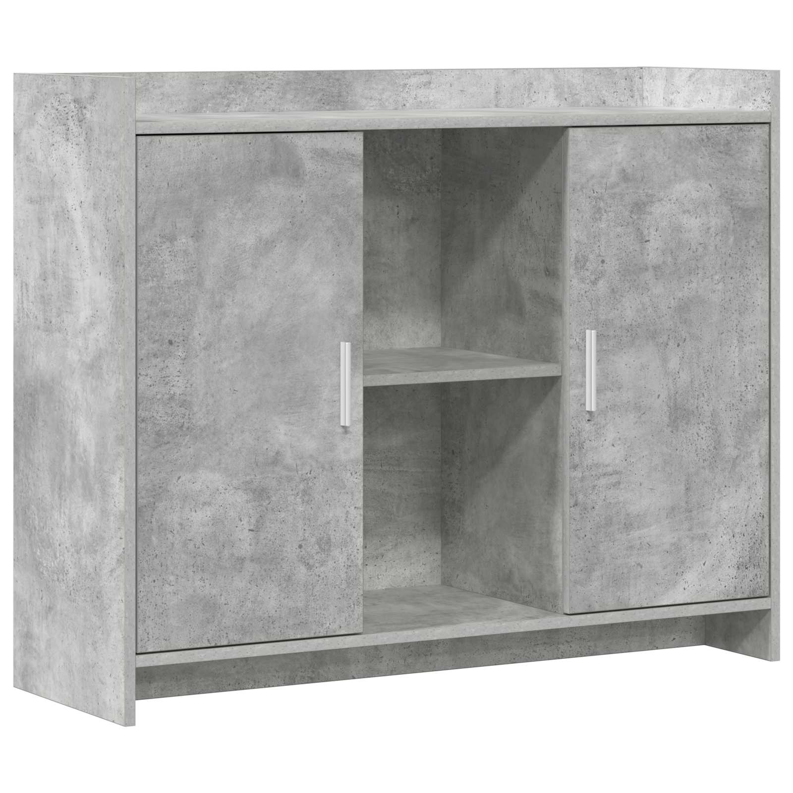 vidaXL Dressoir Wit 98,5 x 33 x 80 cm Bewerkt hout