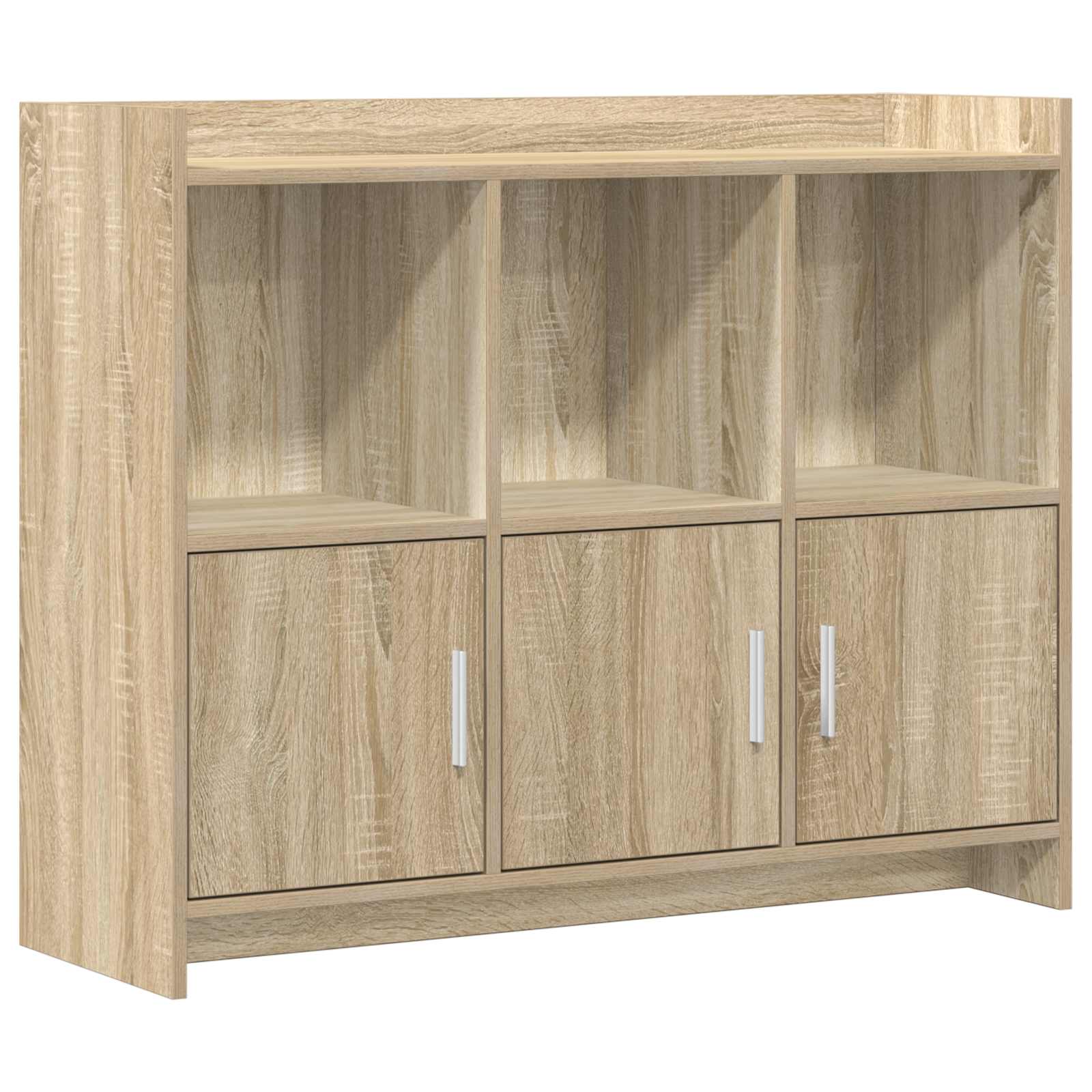 vidaXL Dressoir Wit 98,5 x 33 x 80 cm Bewerkt hout