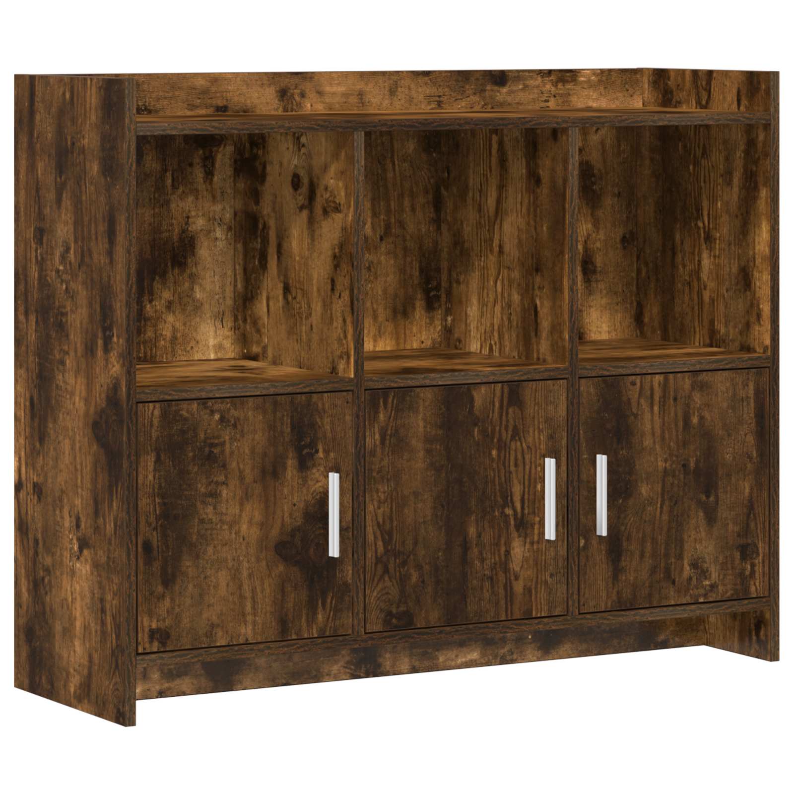 vidaXL Dressoir Wit 98,5 x 33 x 80 cm Bewerkt hout