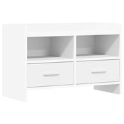 vidaXL TV-kast 71,5 x 33 x 47 cm Wit Bewerkt hout