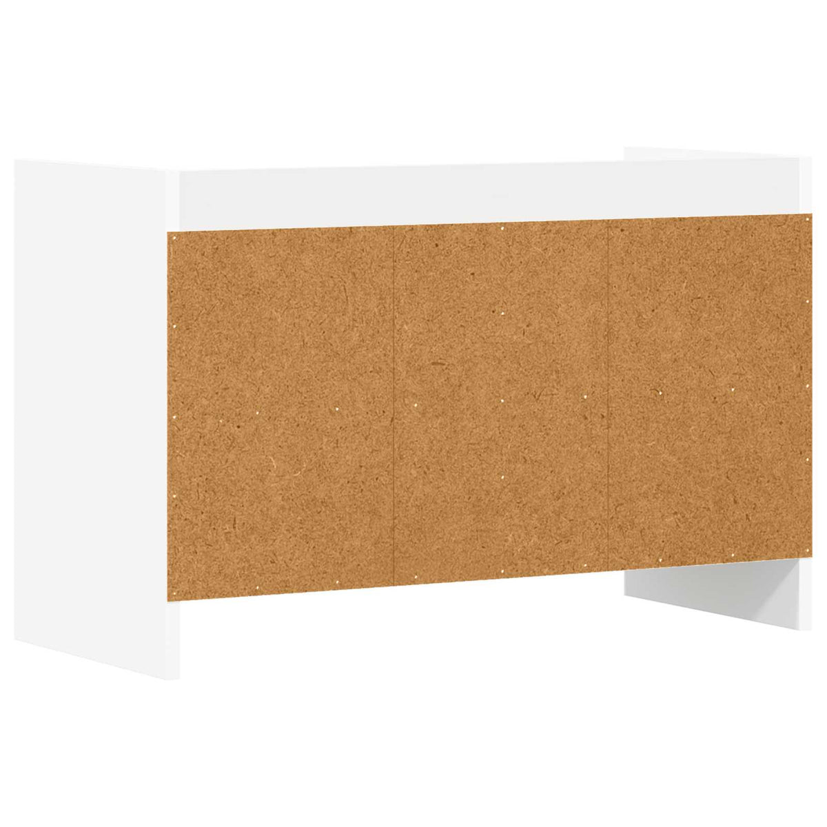 vidaXL TV-kast 71,5 x 33 x 47 cm Wit Bewerkt hout