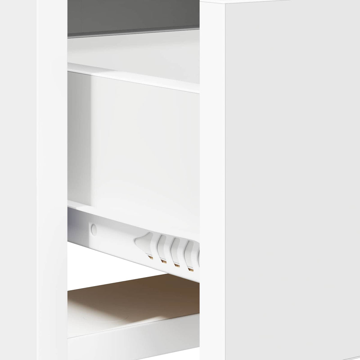 vidaXL TV-kast 71,5 x 33 x 47 cm Wit Bewerkt hout