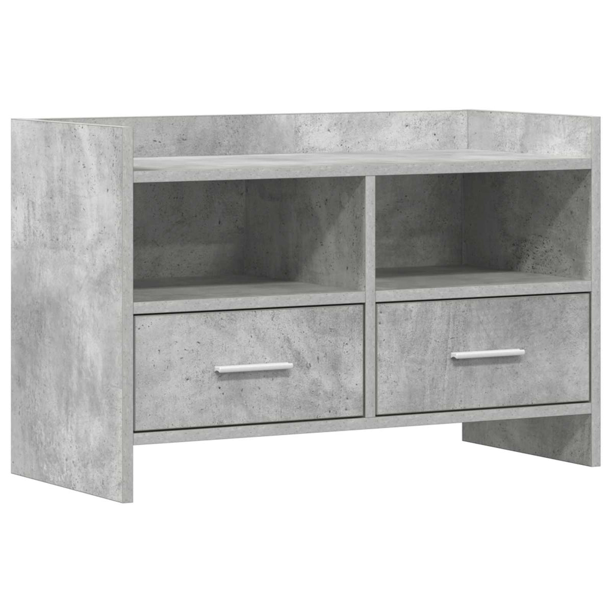 vidaXL TV-kast 71,5 x 33 x 47 cm Wit Bewerkt hout