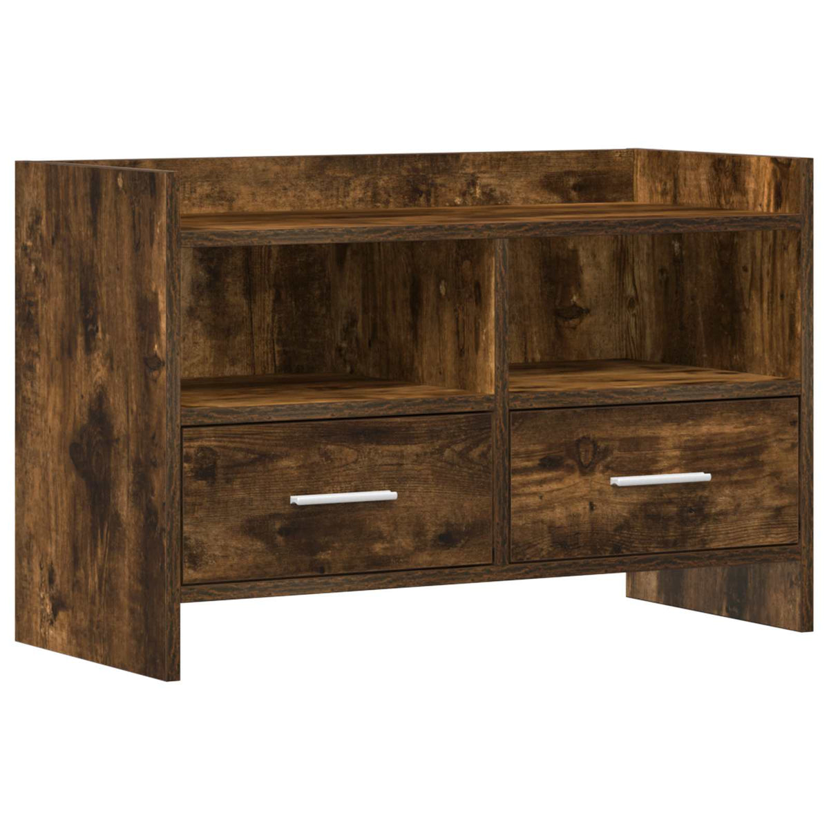 vidaXL TV-kast 71,5 x 33 x 47 cm Wit Bewerkt hout