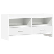 vidaXL TV-kast 100 x 33 x 47 cm Wit Bewerkt hout