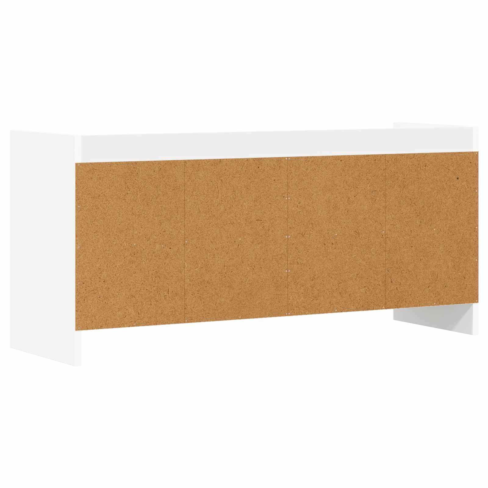 vidaXL TV-kast 100 x 33 x 47 cm Wit Bewerkt hout
