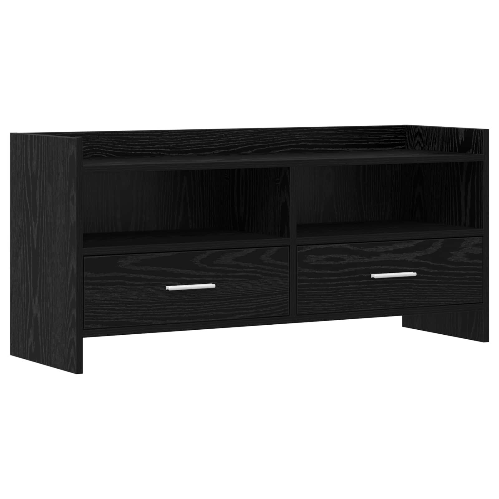 vidaXL TV-kast 100 x 33 x 47 cm Wit Bewerkt hout