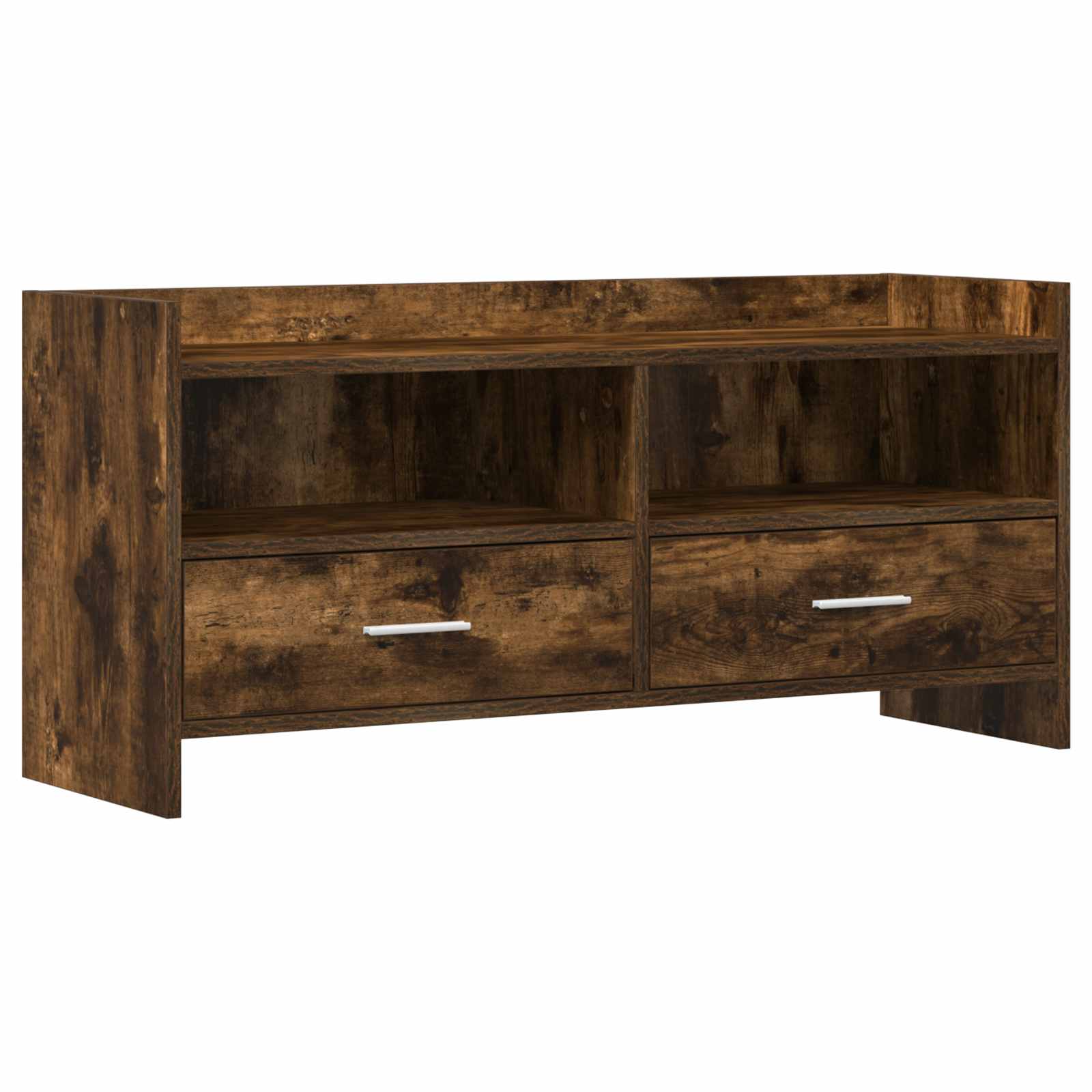 vidaXL TV-kast 100 x 33 x 47 cm Wit Bewerkt hout