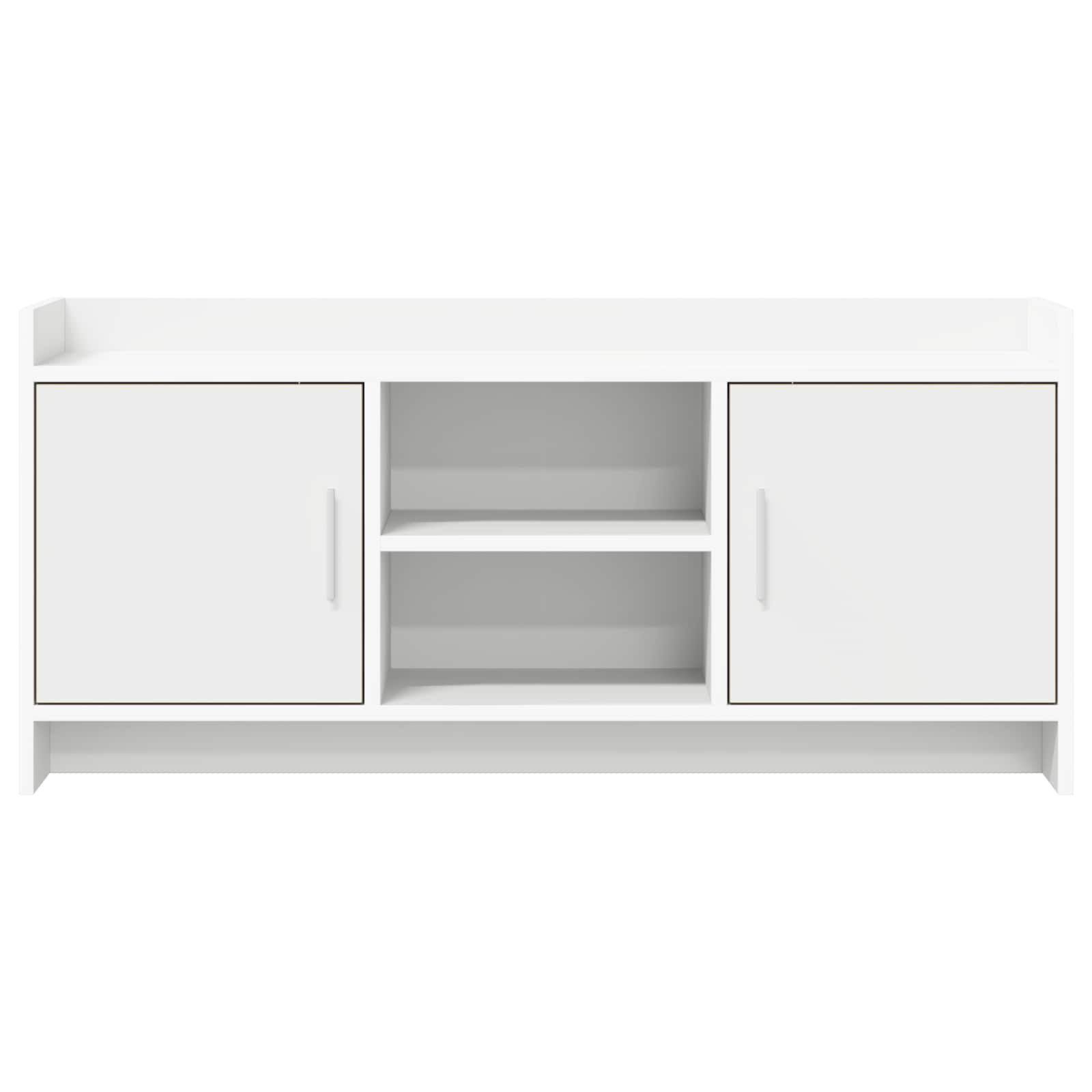 vidaXL TV-kast 102 x 33 x 47 cm Wit Bewerkt hout