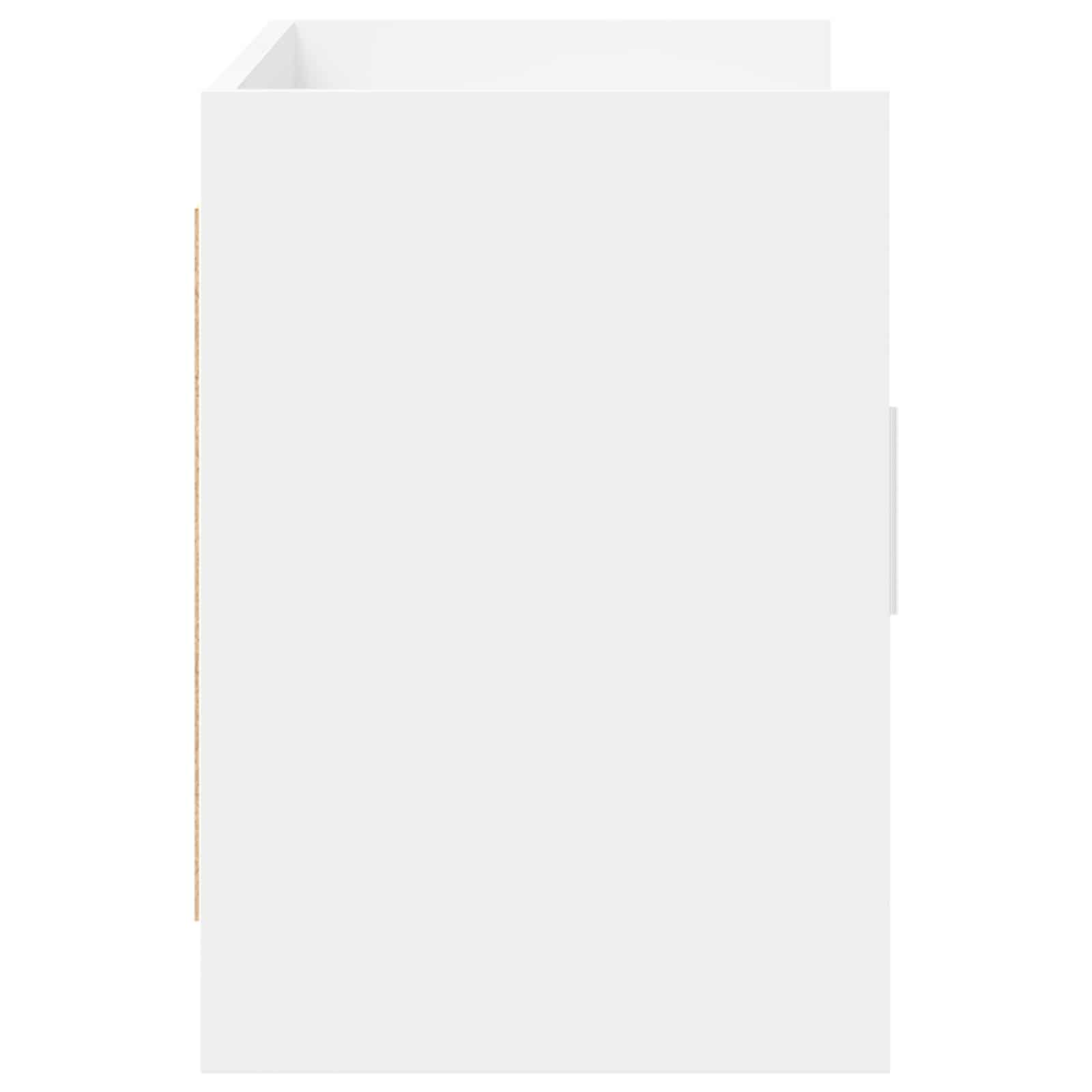 vidaXL TV-kast 102 x 33 x 47 cm Wit Bewerkt hout