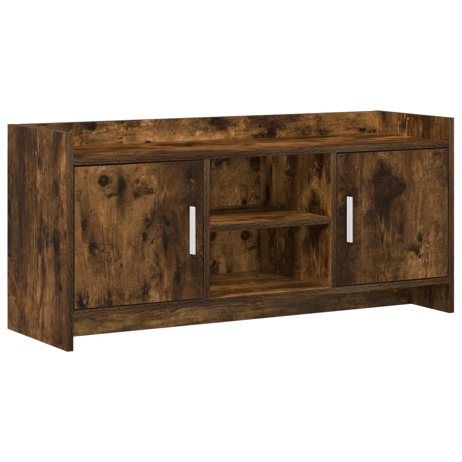 vidaXL TV-kast 102 x 33 x 47 cm Wit Bewerkt hout