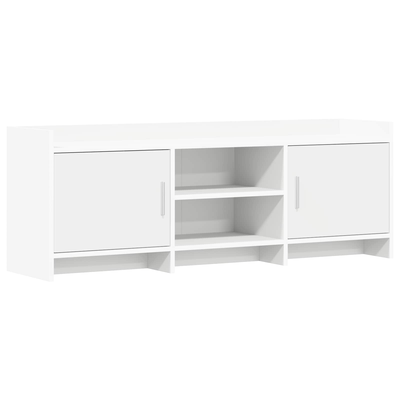 vidaXL TV-kast 102 x 33 x 47 cm Wit Bewerkt hout