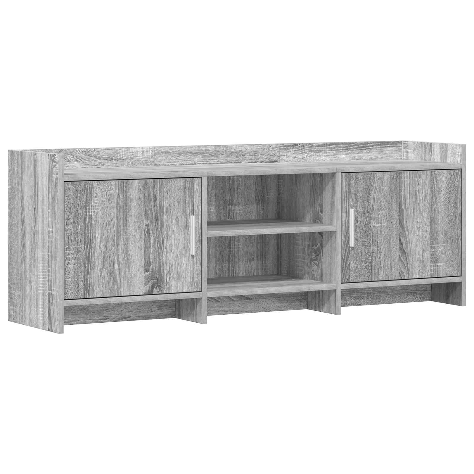 vidaXL TV-kast 102 x 33 x 47 cm Wit Bewerkt hout