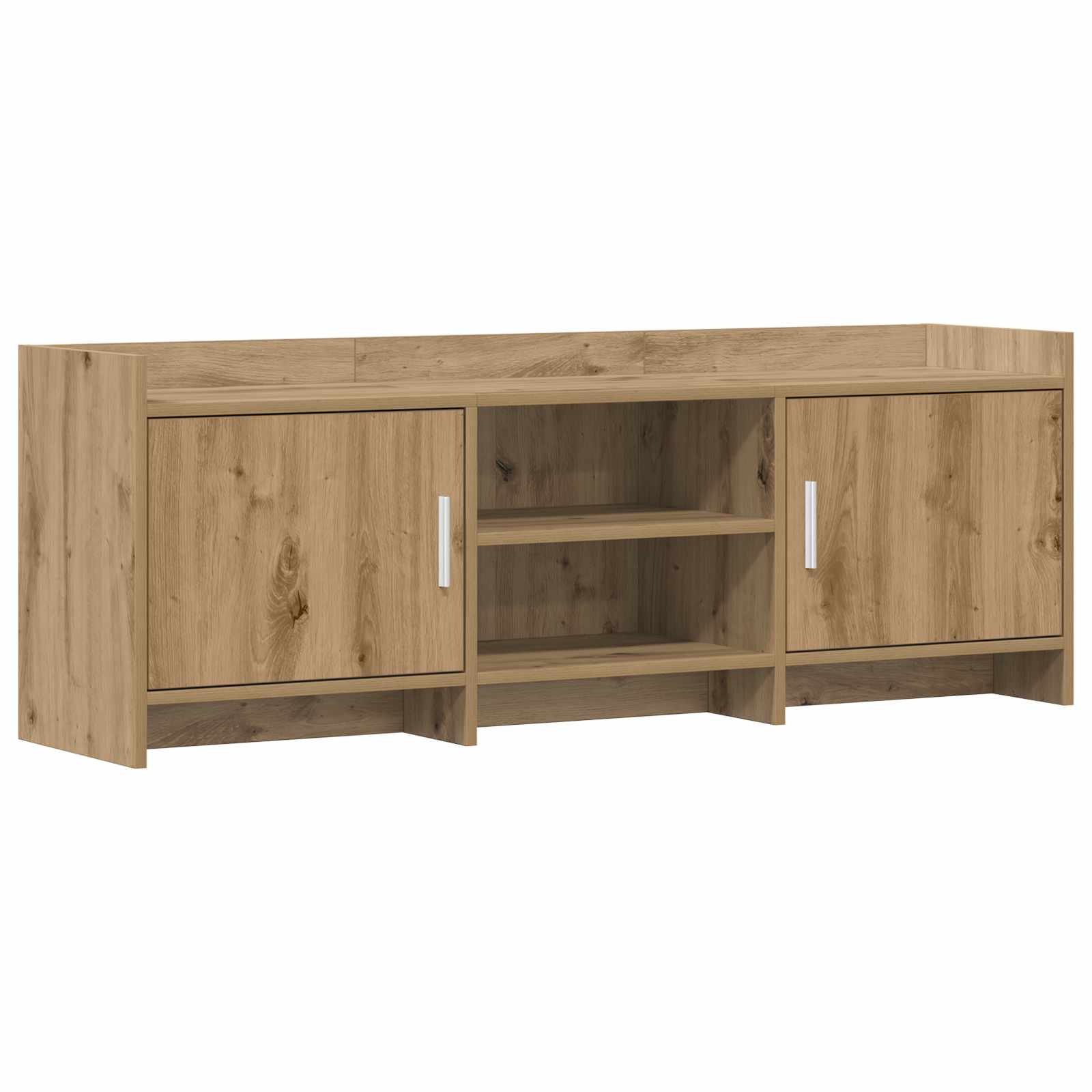 vidaXL TV-kast 102 x 33 x 47 cm Wit Bewerkt hout