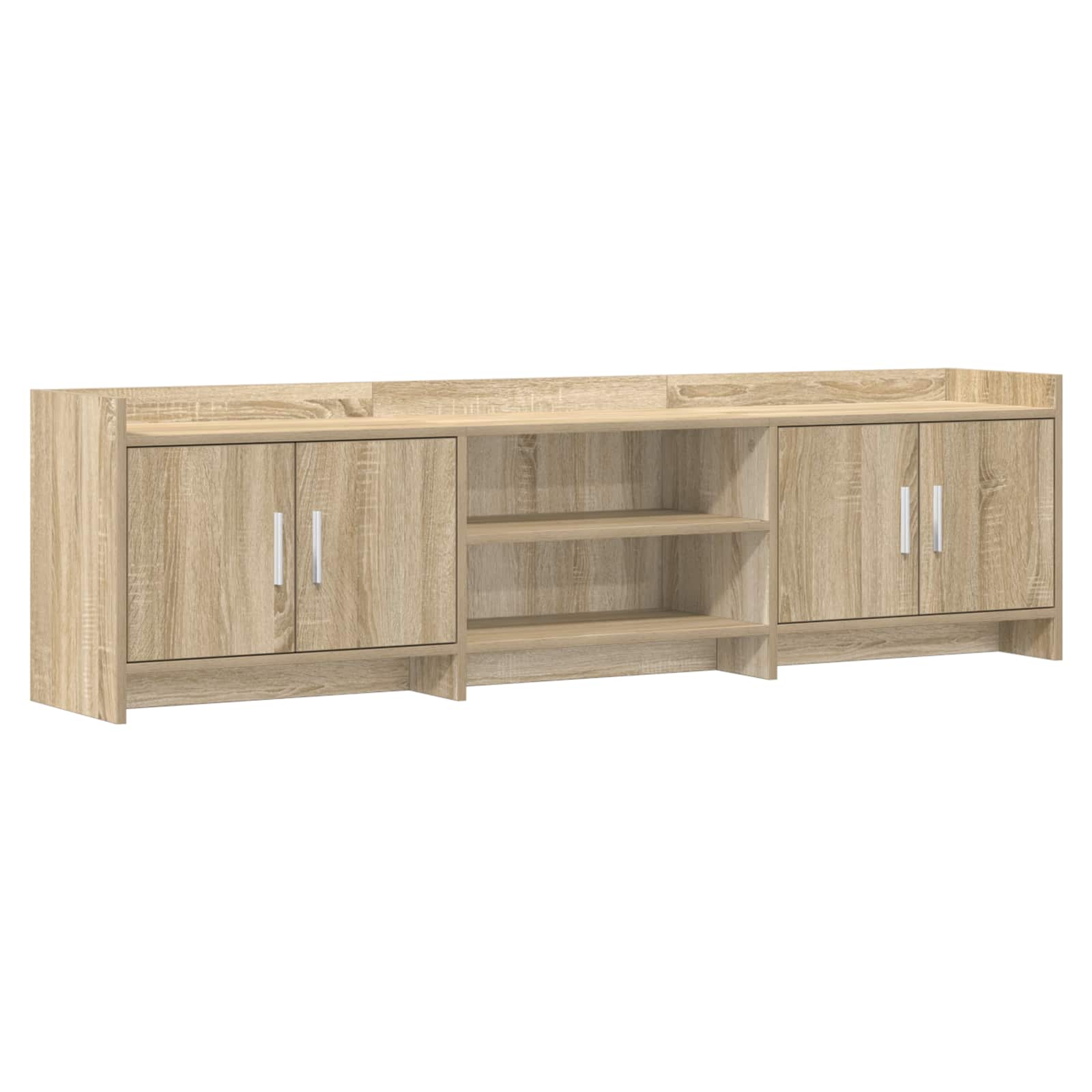 vidaXL TV-kast 102 x 33 x 47 cm Wit Bewerkt hout