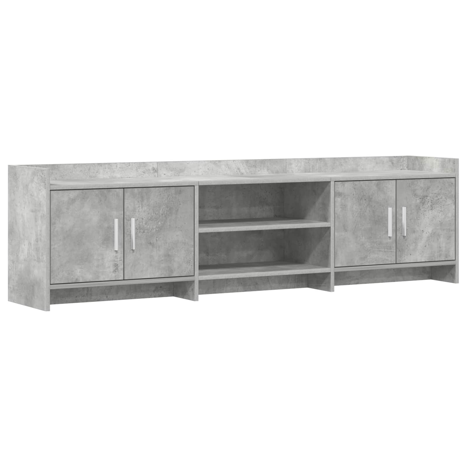 vidaXL TV-kast 102 x 33 x 47 cm Wit Bewerkt hout