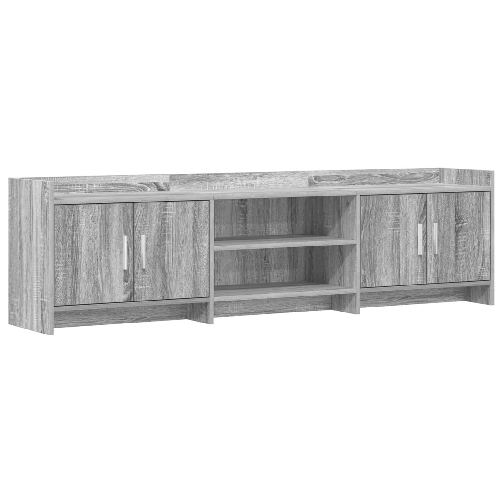 vidaXL TV-kast 102 x 33 x 47 cm Wit Bewerkt hout