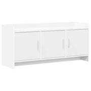 vidaXL TV-kast 102 x 33 x 47 cm Wit Bewerkt hout