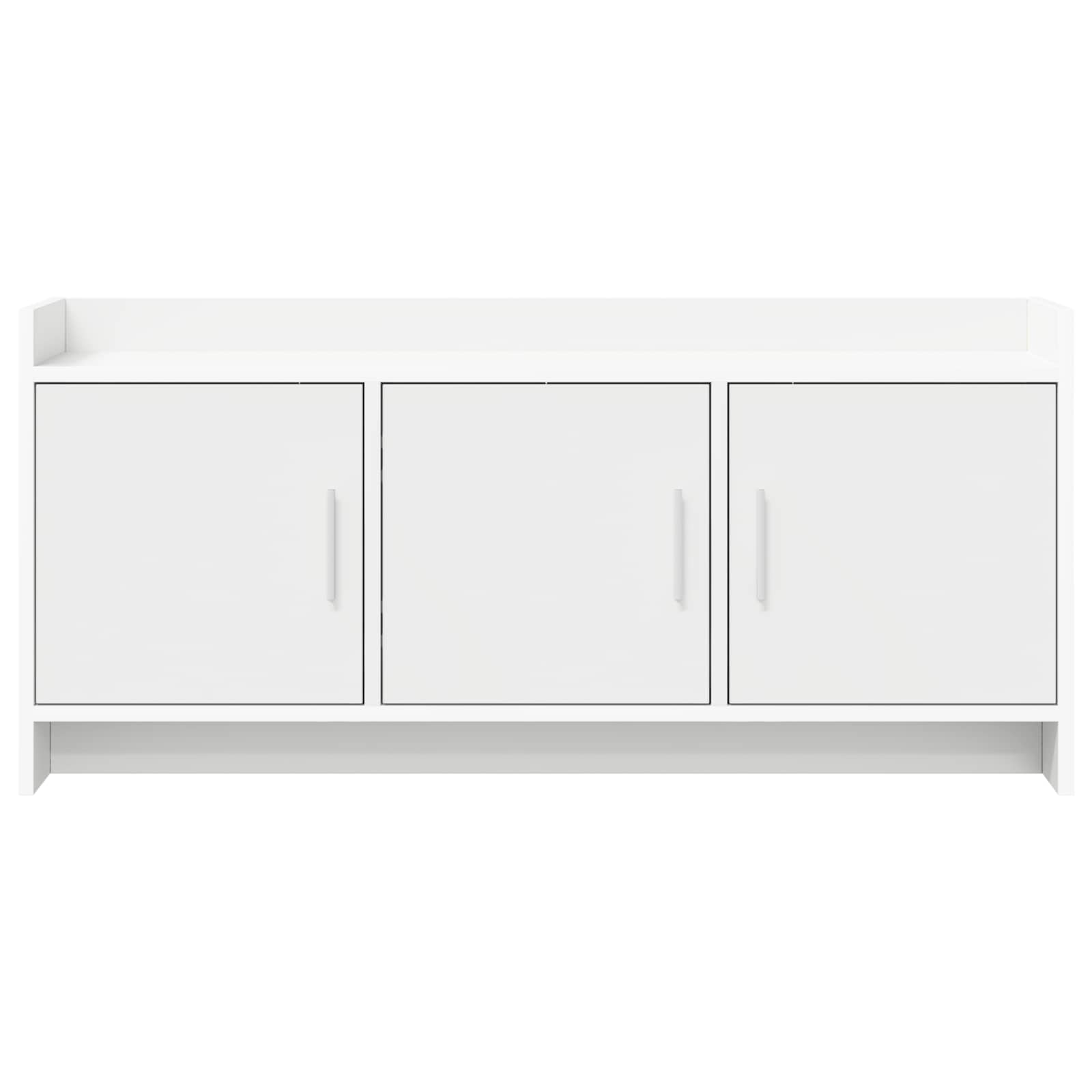 vidaXL TV-kast 102 x 33 x 47 cm Wit Bewerkt hout