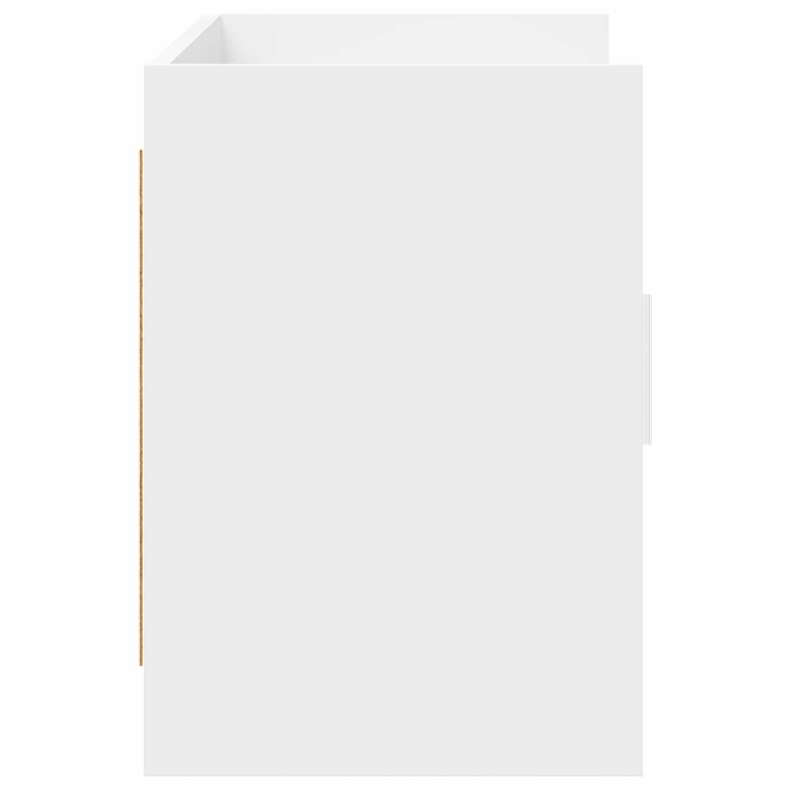vidaXL TV-kast 102 x 33 x 47 cm Wit Bewerkt hout