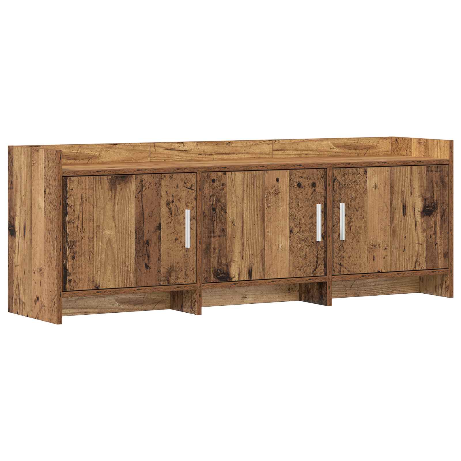 vidaXL TV-kast 102 x 33 x 47 cm Wit Bewerkt hout