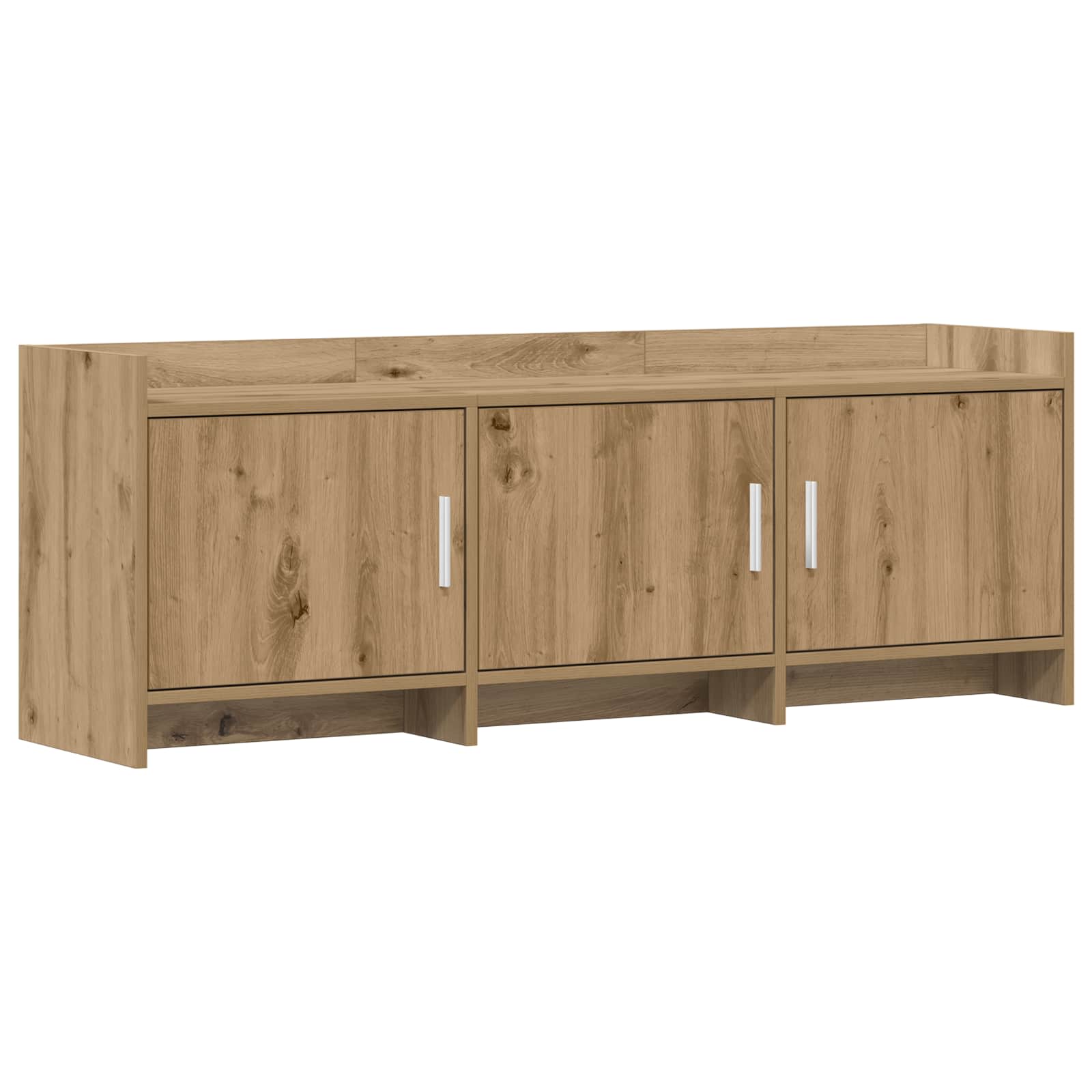vidaXL TV-kast 102 x 33 x 47 cm Wit Bewerkt hout