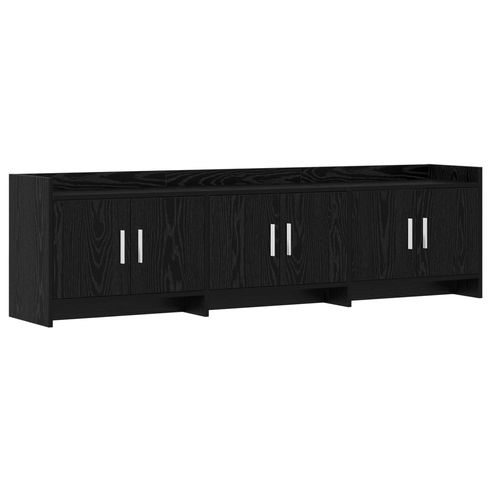 vidaXL TV-kast 168 x 33 x 47 cm Wit Bewerkt hout