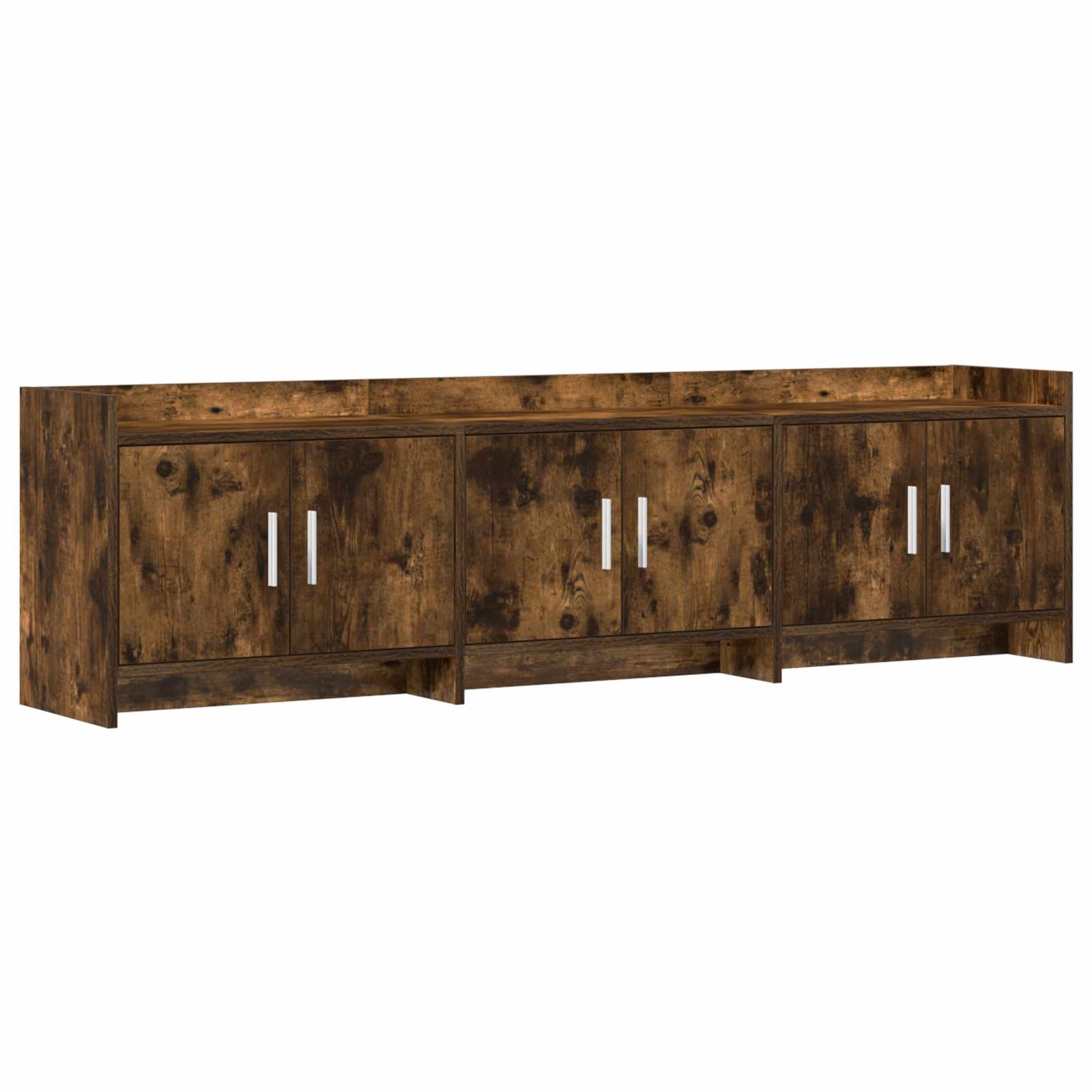 vidaXL TV-kast 168 x 33 x 47 cm Wit Bewerkt hout