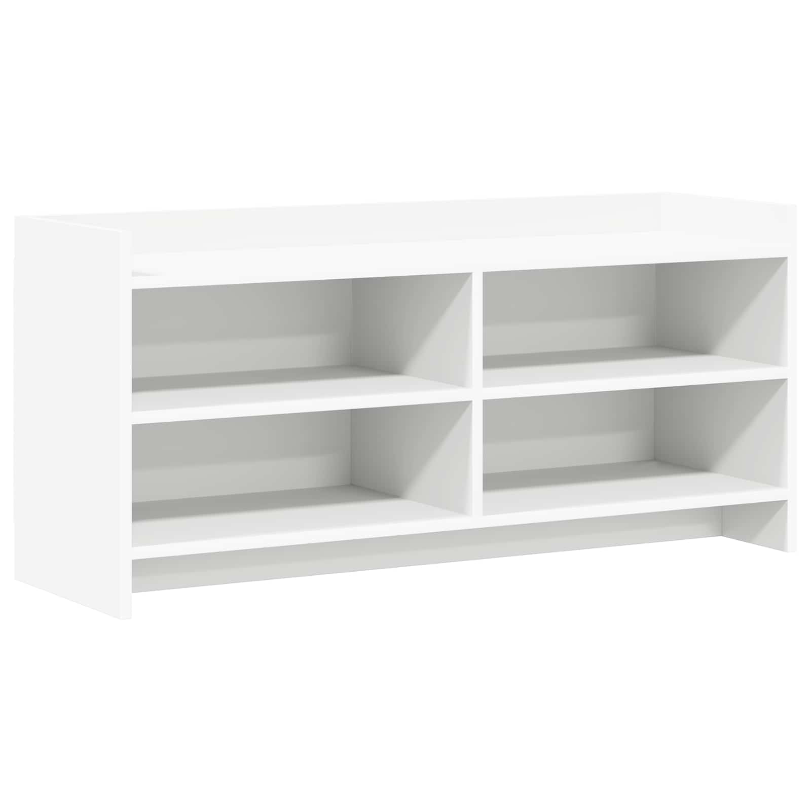 vidaXL TV-kast 60 x 33 x 47 cm Wit Bewerkt hout