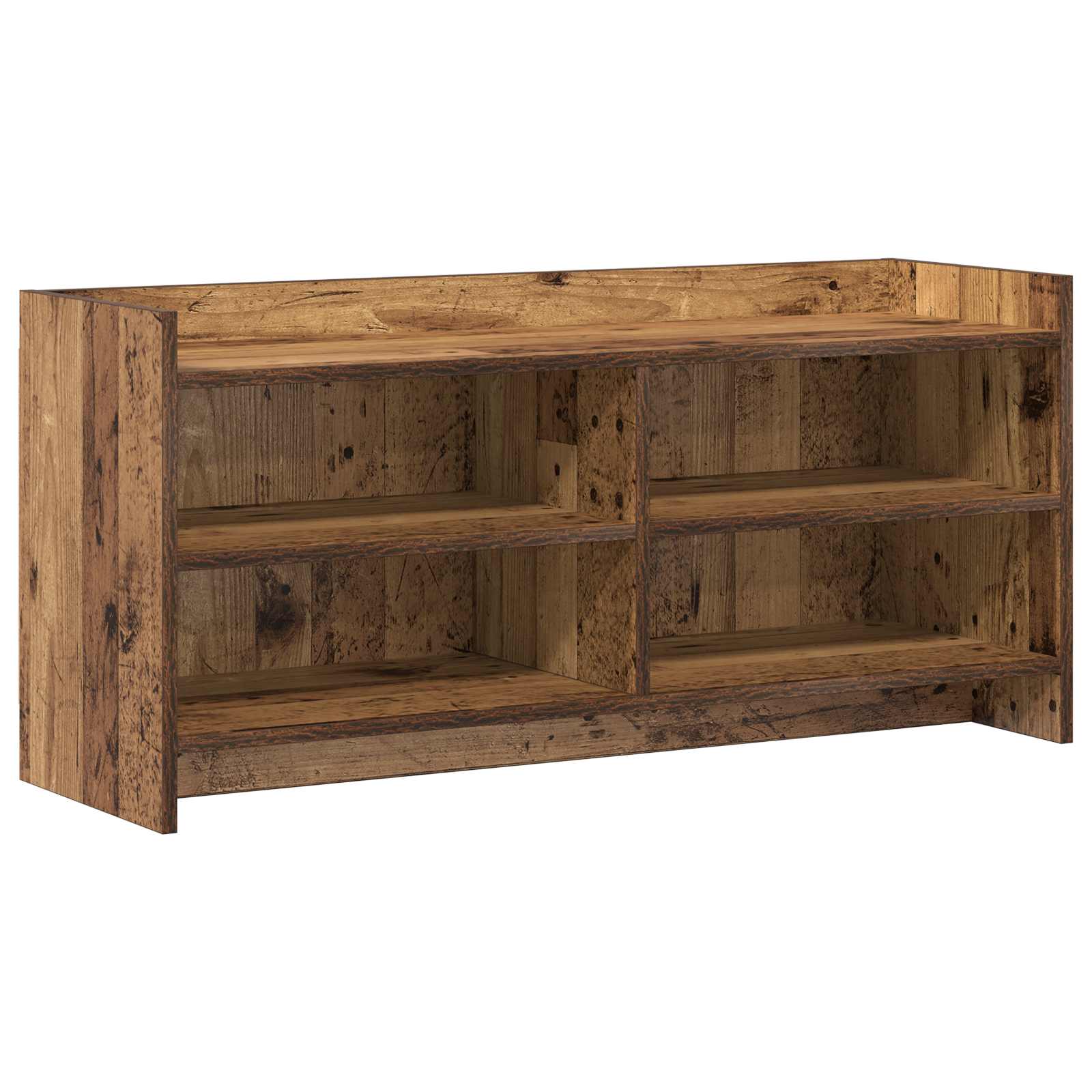vidaXL TV-kast 60 x 33 x 47 cm Wit Bewerkt hout