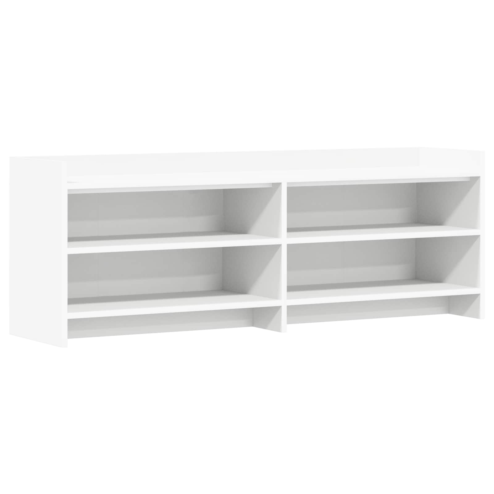 vidaXL TV-kast 60 x 33 x 47 cm Wit Bewerkt hout