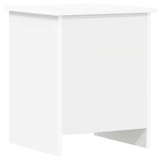 vidaXL Opbergkist met opslag Wit 40 x 40 x 50 cm Bewerkt hout