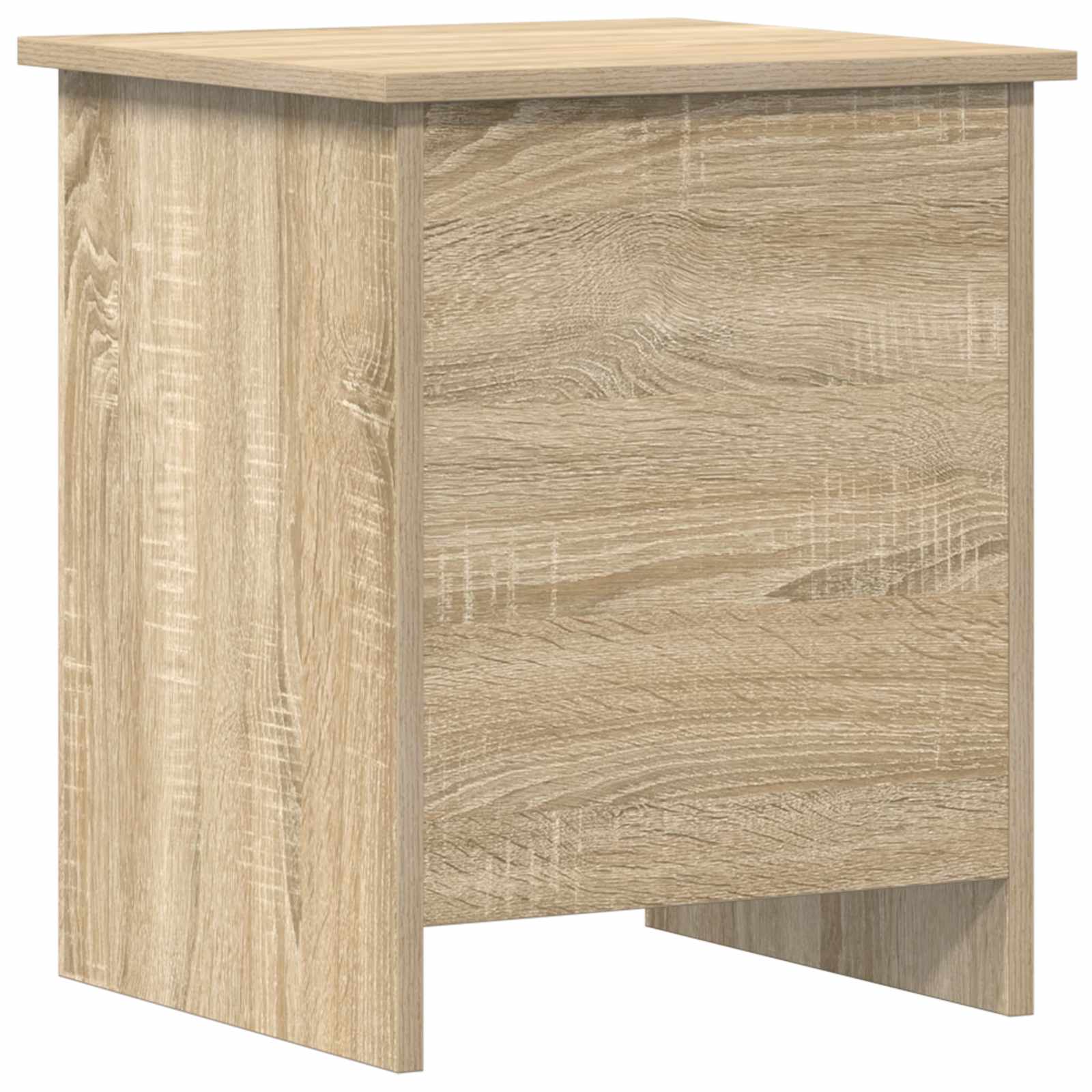 vidaXL Opbergkist met opslag Wit 40 x 40 x 50 cm Bewerkt hout