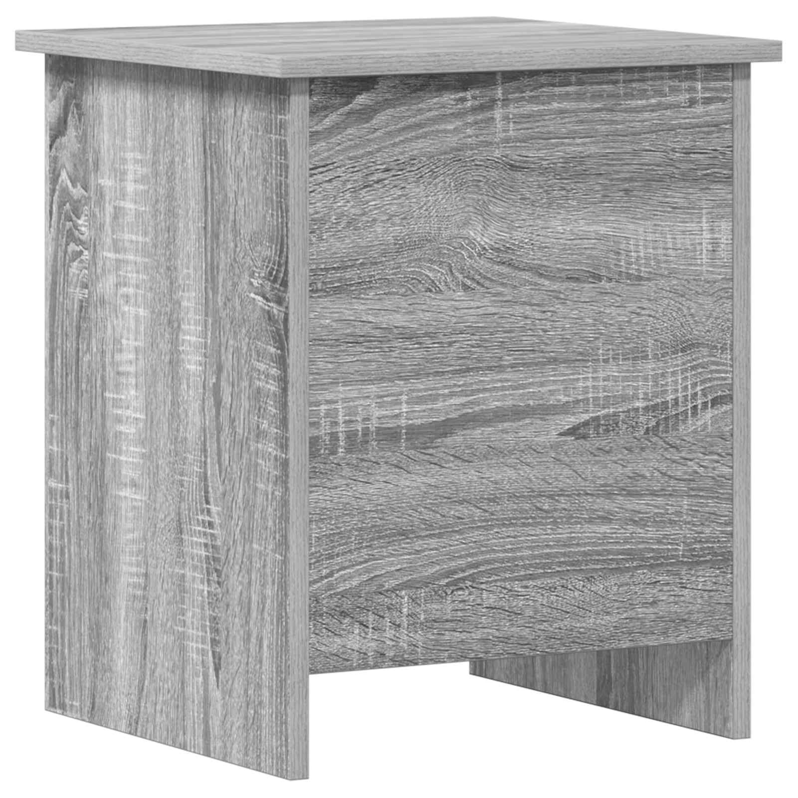 vidaXL Opbergkist met opslag Wit 40 x 40 x 50 cm Bewerkt hout