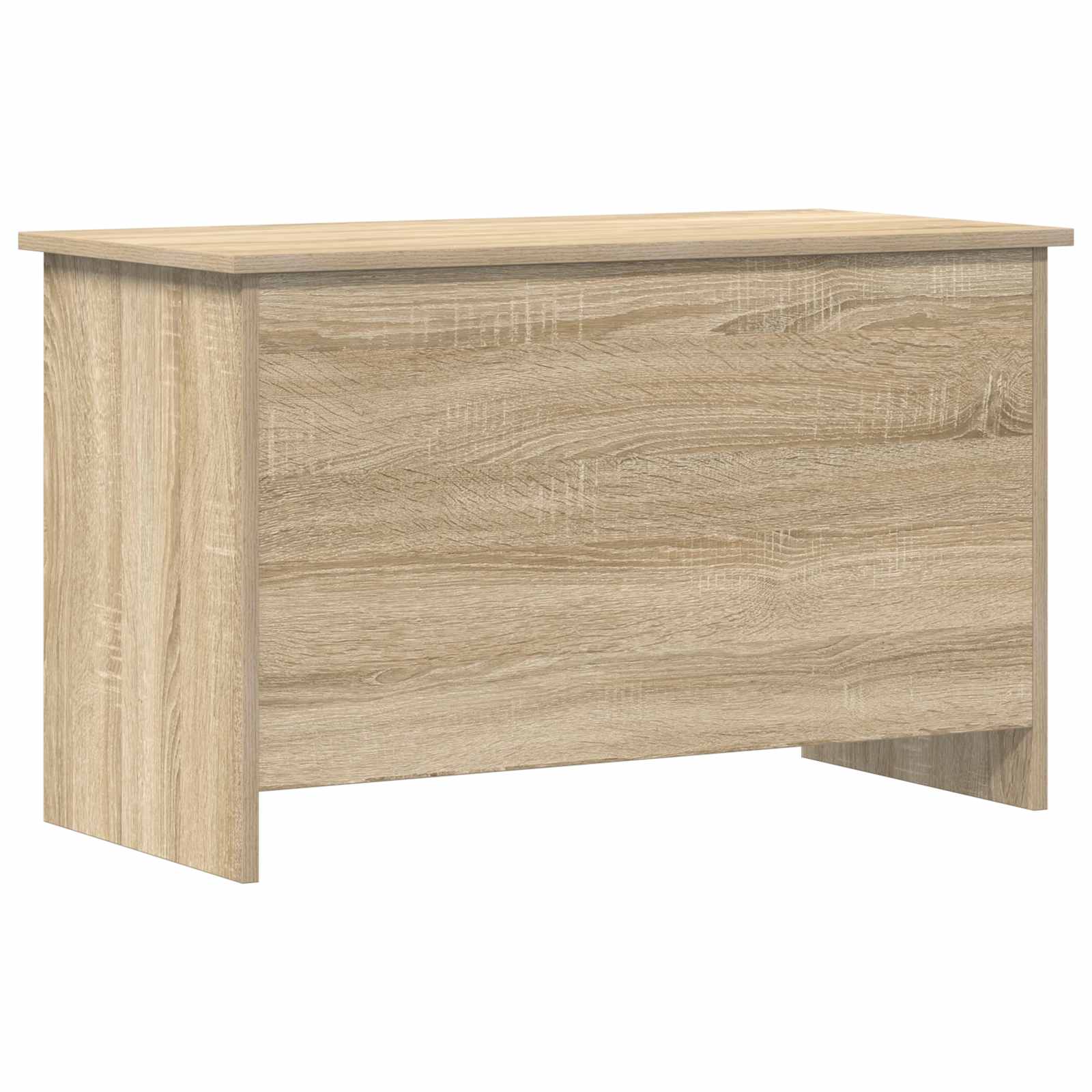 vidaXL Opbergkist met opslag Wit 40 x 40 x 50 cm Bewerkt hout