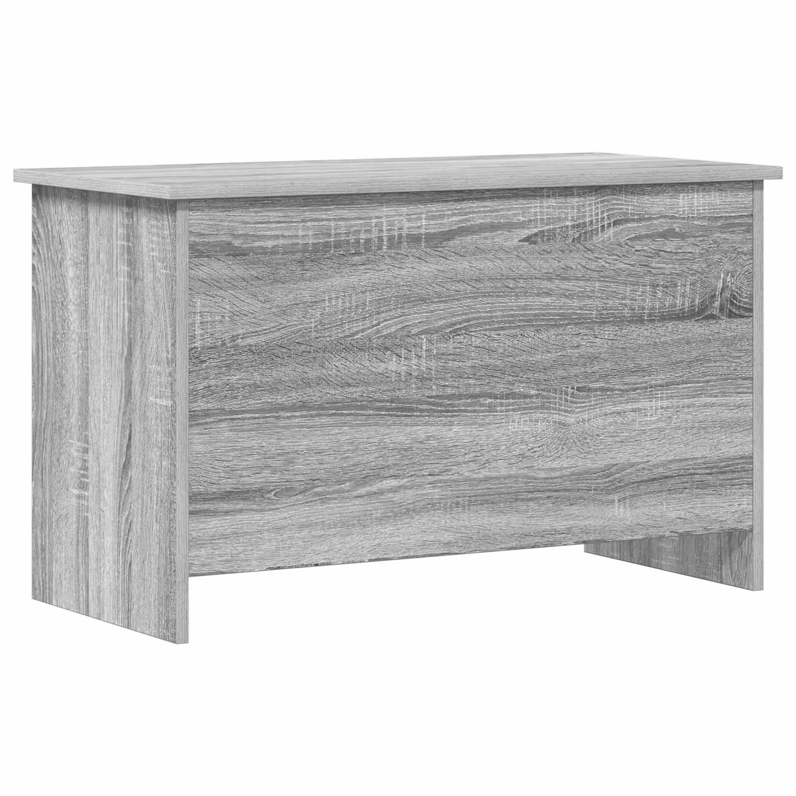 vidaXL Opbergkist met opslag Wit 40 x 40 x 50 cm Bewerkt hout