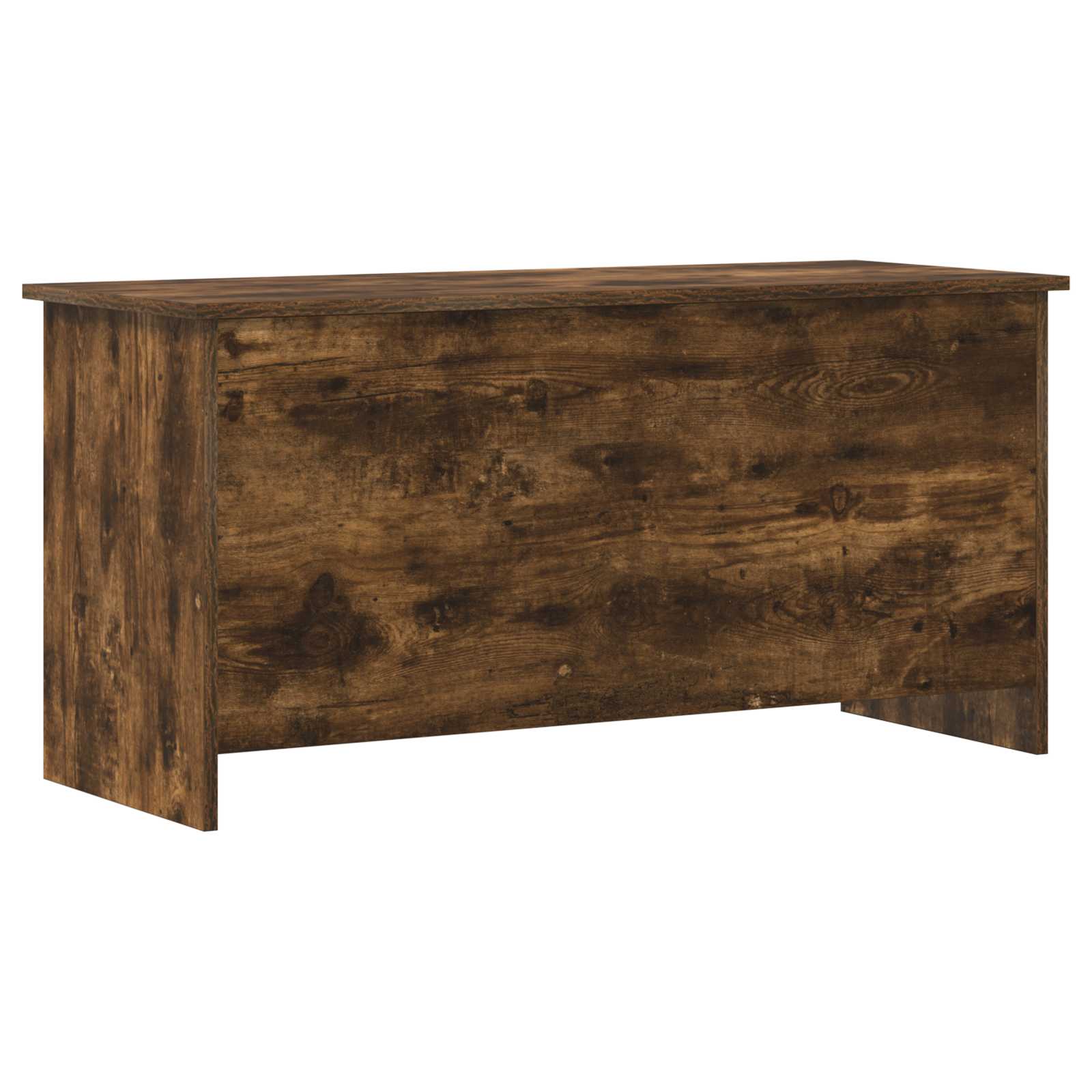 vidaXL Opbergkist met opslag Wit 40 x 40 x 50 cm Bewerkt hout
