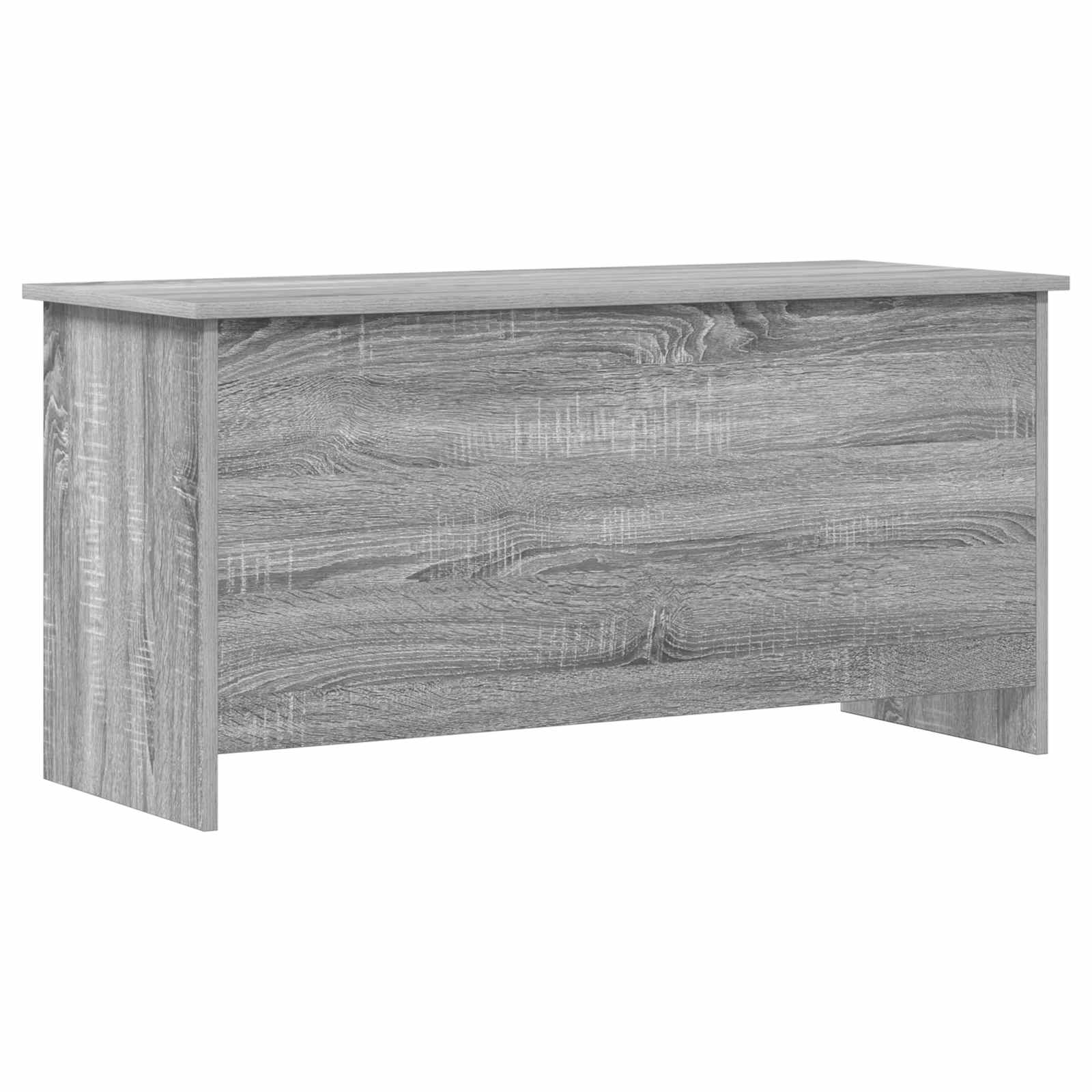 vidaXL Opbergkist met opslag Wit 40 x 40 x 50 cm Bewerkt hout