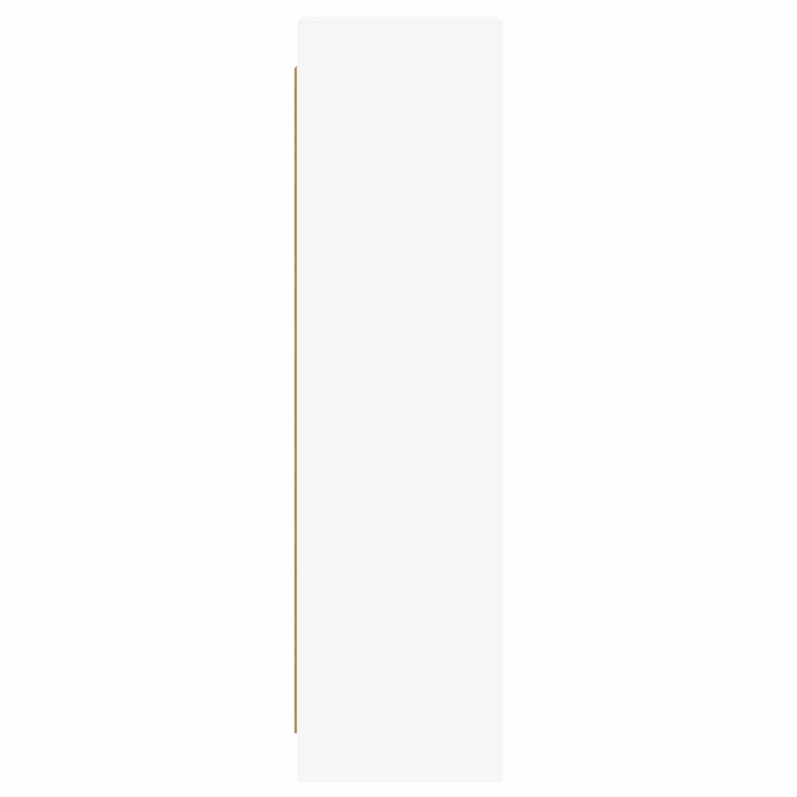 vidaXL Boekenkast Wit 30 x 30 x 111 cm Bewerkt hout