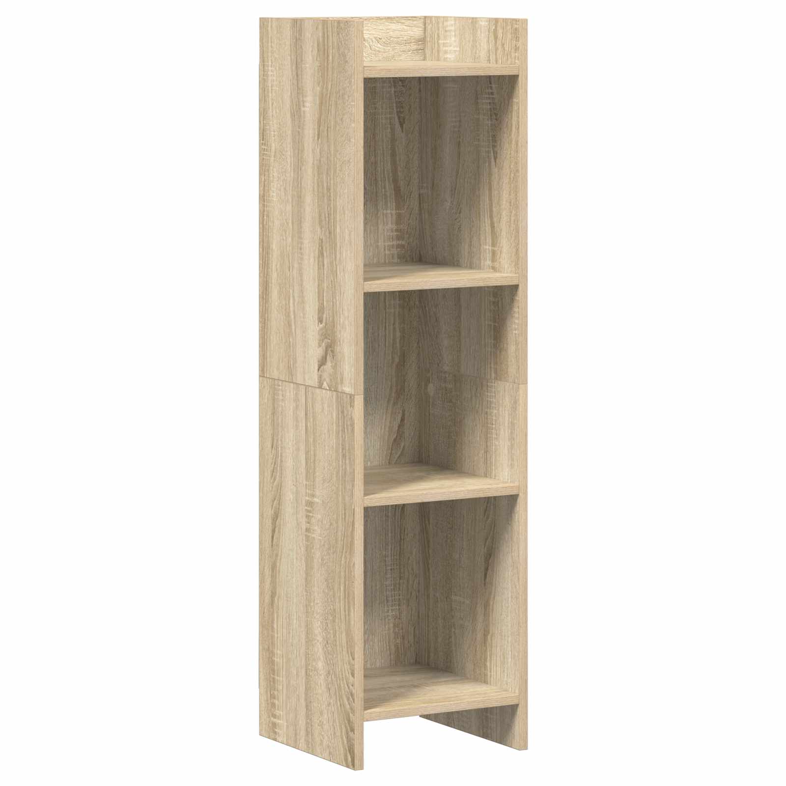 vidaXL Boekenkast Wit 30 x 30 x 111 cm Bewerkt hout