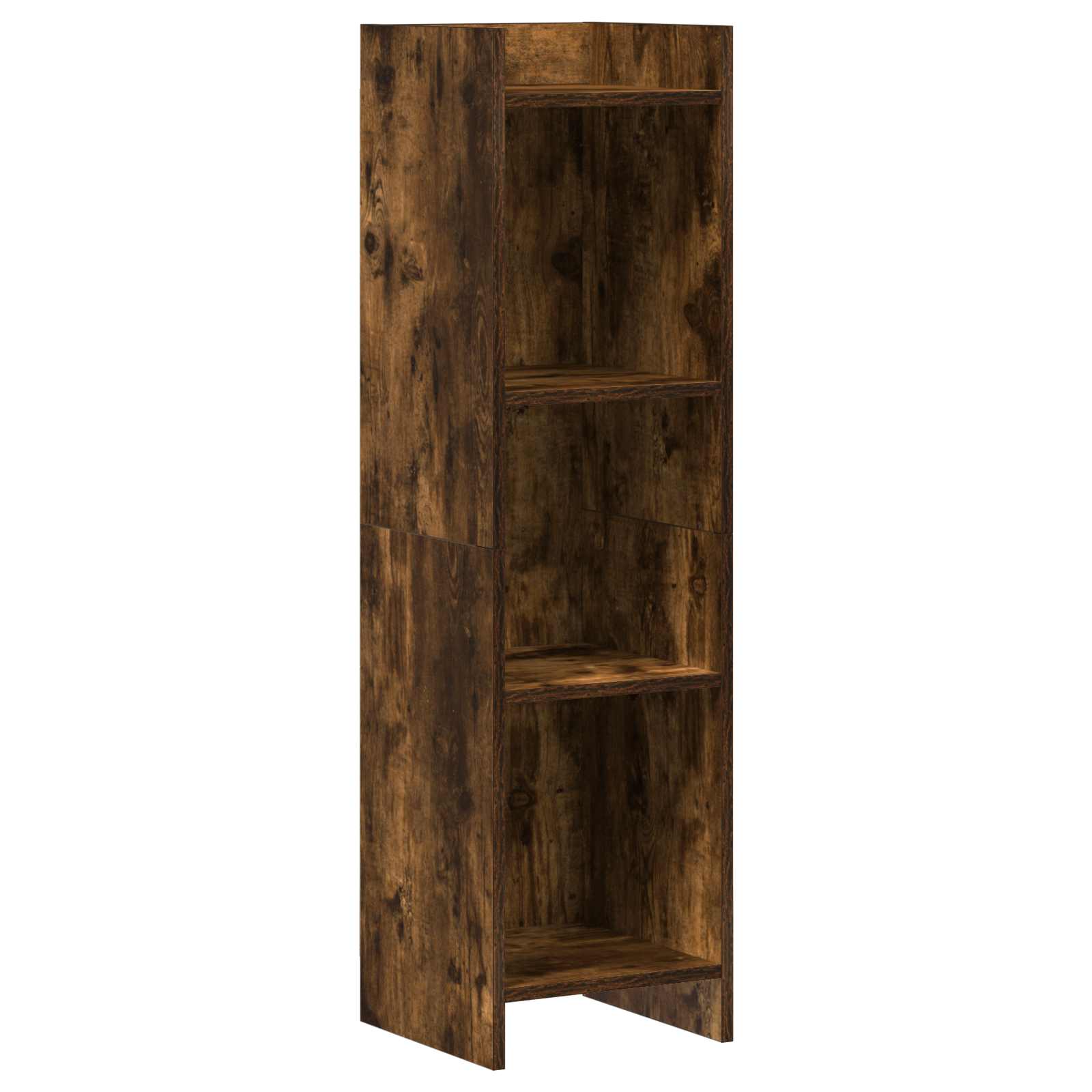 vidaXL Boekenkast Wit 30 x 30 x 111 cm Bewerkt hout