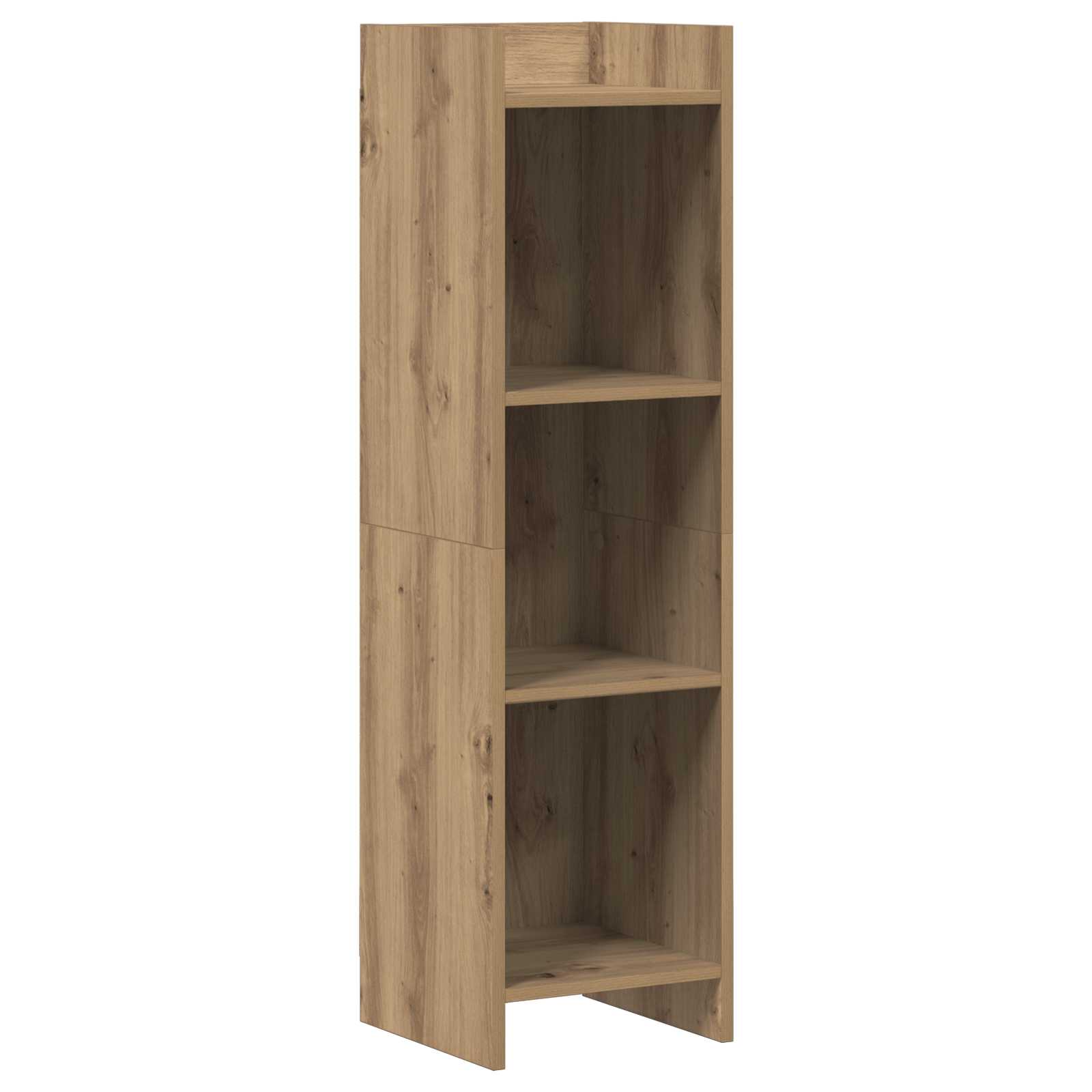 vidaXL Boekenkast Wit 30 x 30 x 111 cm Bewerkt hout